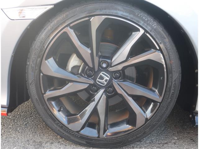 シビック ハッチバック ホンダセンシング 6速MT 無限フルバケシート 無限テール APEXiマフラー リアスポイラー ブリッツエアクリ クスコタワーバー ローダウン ナビ 地デジ バックカメラ Bluetooth 記録簿 クルコン(38枚目)
