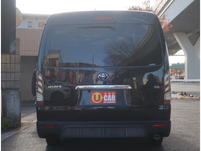 ハイエースワゴン ＧＬ　４型仕様　プロジェクターＬＥＤヘッドライト　バッドフェイス　モデリスタエアロ　ローダウン　社外１５インチアルミ　フローティングナビ　地デジ　バックカメラ　Ｂｌｕｅｔｏｏｔｈ　パワースライドドア　ＥＴＣ（8枚目）