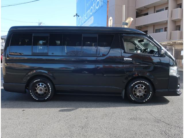 ハイエースワゴン ＧＬ　４型仕様　プロジェクターＬＥＤヘッドライト　バッドフェイス　モデリスタエアロ　ローダウン　社外１５インチアルミ　フローティングナビ　地デジ　バックカメラ　Ｂｌｕｅｔｏｏｔｈ　パワースライドドア　ＥＴＣ（29枚目）