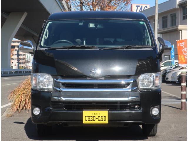 ハイエースワゴン ＧＬ　４型仕様　ナビ　地デジ　バックカメラ　Ｂｌｕｅｔｏｏｔｈ　パワースライドドア　ドライブレコーダー　ＥＴＣ　ＡＣ１００Ｖ　１０人乗り　電動格納ミラー　小窓付き　社外１５インチアルミホイール　Ｗエアコン（7枚目）