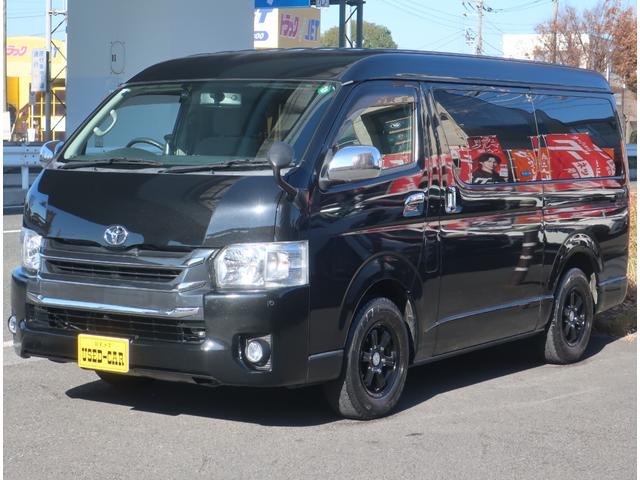 ハイエースワゴン ＧＬ　４型仕様　ナビ　地デジ　バックカメラ　Ｂｌｕｅｔｏｏｔｈ　パワースライドドア　ドライブレコーダー　ＥＴＣ　ＡＣ１００Ｖ　１０人乗り　電動格納ミラー　小窓付き　社外１５インチアルミホイール　Ｗエアコン（11枚目）