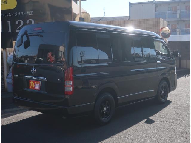 ハイエースワゴン ＧＬ　４型仕様　ナビ　地デジ　バックカメラ　Ｂｌｕｅｔｏｏｔｈ　パワースライドドア　ドライブレコーダー　ＥＴＣ　ＡＣ１００Ｖ　１０人乗り　電動格納ミラー　小窓付き　社外１５インチアルミホイール　Ｗエアコン（12枚目）