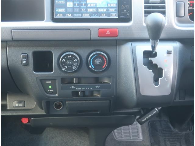 ハイエースワゴン ＧＬ　４型仕様　ナビ　地デジ　バックカメラ　Ｂｌｕｅｔｏｏｔｈ　パワースライドドア　ドライブレコーダー　ＥＴＣ　ＡＣ１００Ｖ　１０人乗り　電動格納ミラー　小窓付き　社外１５インチアルミホイール　Ｗエアコン（36枚目）
