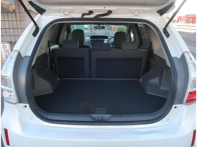 プリウスアルファ Ｓ　１オーナー車　ナビ　地デジ　Ｂｌｕｅｔｏｏｔｈ　記録簿　ＬＥＤヘッドライト　フォグランプ　ＥＴＣ　スマートキー　プッシュスタート　電動格納ミラー　オートエアコン　修復歴なし（24枚目）