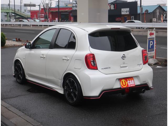 マーチ ニスモ　Ｓ　ユーザー買取車　ＭＴ車　ナビ　地デジ　Ｂｌｕｅｔｏｏｔｈ　記録簿　インテリキー　ＥＴＣ　ＬＥＤヘッドライト　バックフォグ　オートエアコン　電動格納ミラー（13枚目）