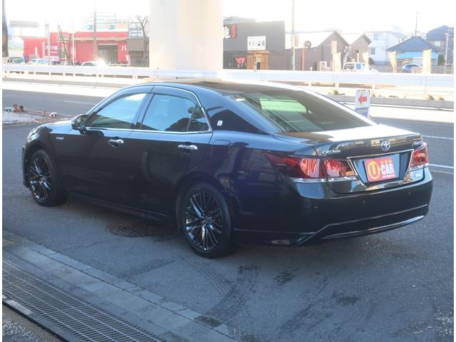 クラウンハイブリッド アスリートＳ　ブラックスタイル　特別仕様車　本革　純正ナビ　地デジ　バックカメラ　Ｂｌｕｅｔｏｏｔｈ　記録簿　クリアランスソナー　クルーズコントロール　パワーシート　シート＆ステアリングヒーター　ビルトインＥＴＣ　ＨＩＤライト（13枚目）