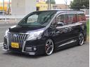 ハイブリッドＧｉ　フルエアロ　ローダウン　社外１９インチアルミホイール　ナビ　地デジ　バックカメラ　Ｂｌｕｅｔｏｏｔｈ　フリップダウンモニター　記録簿　両側パワースライドドア　シートヒーター　ビルトインＥＴＣ（11枚目）