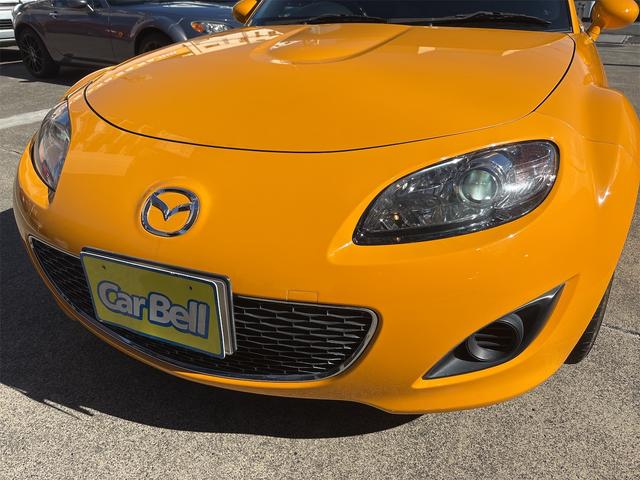 ロードスター VS RHT HDDナビ ワンセグ ブルートゥース DVDビデオ CDラジオ BOSEサウンド 禁煙車 HIDライト 専用革シート Wエアバック サイドエアバック ABS パドルシフト 電動オープン アルミホイール(23枚目)