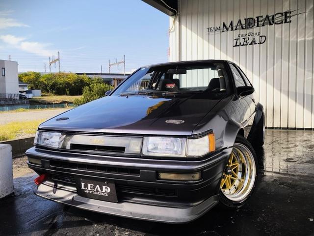 スプリンタートレノ 　ＡＥ１１１エンジン（公認）　ＡＥ８６　５速ミッション　社外ハイカム　ＡＥ１０１　４スロ　ＫＯＹＯラジエーター　社外エキマニ　ＴＲＤ　ＬＳＤ　ＴＥＣ－ＡＲＴＳマフラー・車高調　社外ロールバー（2枚目）