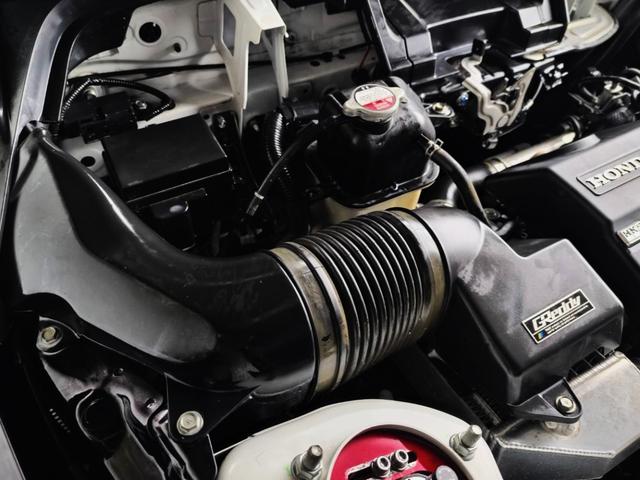 S660 α HKS GT100Rタービン・エアクリーナー・キャタライザー・フラッシュエディター/柿本改マフラー/BLITZ車高調/MUGENフルエアロ/Result Japan ボンネット・ウイング(16枚目)