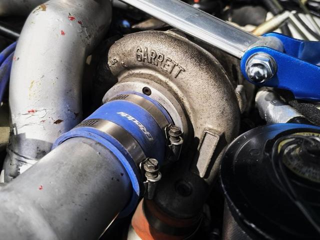 スカイライン ＧＴＳ－ｔタイプＭ　ＨＫＳ２５１０タービン／ＴＲＵＳＴオイルクーラー／社外エキマニ／Ｒｅｉｎ　Ｈａｒｄマフラー／社外クラッチ／ＦＳ５Ｗ７１Ｃミッション（公認）／ＮＩＳＭＯ　ＬＳＤ／ファイナルコネクション車高調（16枚目）