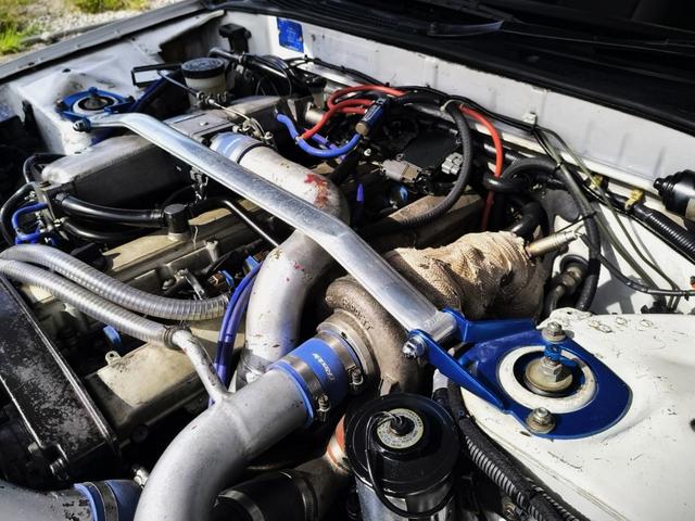 スカイライン ＧＴＳ－ｔタイプＭ　ＨＫＳ２５１０タービン／ＴＲＵＳＴオイルクーラー／社外エキマニ／Ｒｅｉｎ　Ｈａｒｄマフラー／社外クラッチ／ＦＳ５Ｗ７１Ｃミッション（公認）／ＮＩＳＭＯ　ＬＳＤ／ファイナルコネクション車高調（19枚目）