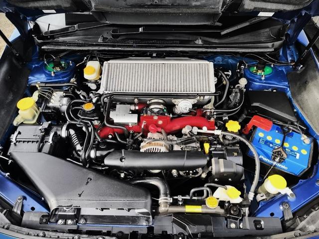 ＷＲＸ ＳＴＩ ＳＴＩ　ワンオーナー／フジツボマフラー／ＴＥＩＮ車高調（ＥＤＦＣ付き）／ＳＴｉフロントリップ・サイドアンダースポイラー／ＳＴｉフロントグリル／ＡＤＶＡＮ　Ｒａｃｉｎｇ　ＧＴ　Ａ６０６１　Ｔ６　１８インチ（6枚目）