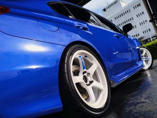ＷＲＸ ＳＴＩ ＳＴＩ　ワンオーナー／フジツボマフラー／ＴＥＩＮ車高調（ＥＤＦＣ付き）／ＳＴｉフロントリップ・サイドアンダースポイラー／ＳＴｉフロントグリル／ＡＤＶＡＮ　Ｒａｃｉｎｇ　ＧＴ　Ａ６０６１　Ｔ６　１８インチ（48枚目）