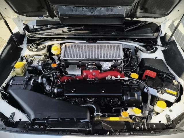 WRX STI STI タイプS HKSマフラー/純正ビルシュタイン/DIXCELローター/STiフルエアロ・カーボンウイング・フロントグリル/AXIS PARTSカーボンミラー/Panasonicナビ/純正 18インチホイール(6枚目)