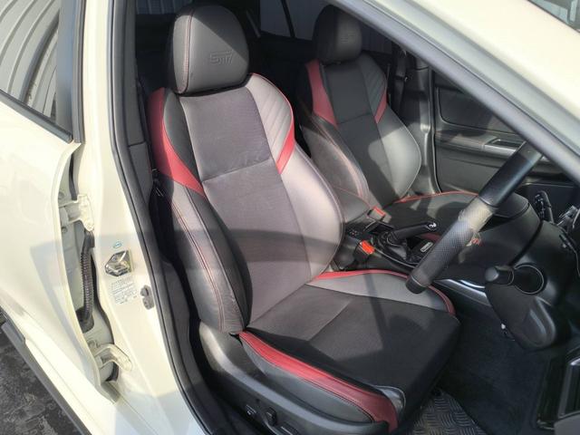WRX STI STI タイプS HKSマフラー/純正ビルシュタイン/DIXCELローター/STiフルエアロ・カーボンウイング・フロントグリル/AXIS PARTSカーボンミラー/Panasonicナビ/純正 18インチホイール(8枚目)