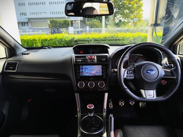 WRX STI STI タイプS HKSマフラー/純正ビルシュタイン/DIXCELローター/STiフルエアロ・カーボンウイング・フロントグリル/AXIS PARTSカーボンミラー/Panasonicナビ/純正 18インチホイール(15枚目)