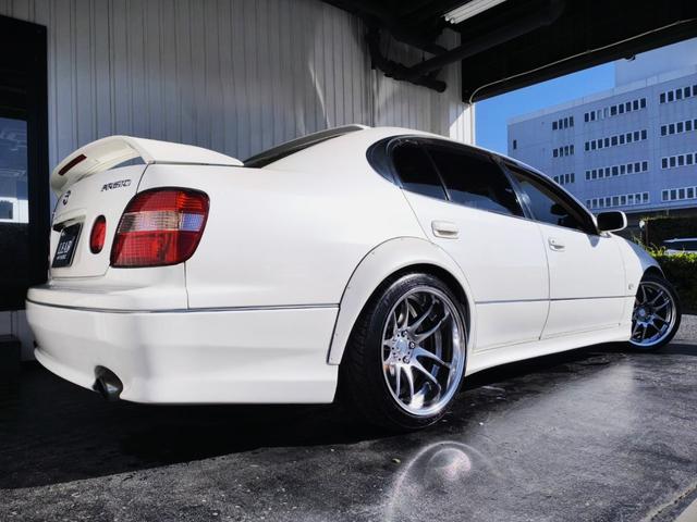 アリスト Ｖ３００　ＧＲｅｄｄｙ　ＴＤ０６－２５Ｇ　タービン　ＴＯＭ’Ｓ　マフラー　ＨＫＳ　Ｆ－ＣＯＮ　ＶＰＲＯ　Ｖｅｒ．３．４　Ｒｅｖｏｌｕｔｉｏｎ　フルエアロ　ＷＯＲＫ　ＥＭＯＴＩＯＮ　ＣＲ　２Ｐ　１８インチ（3枚目）