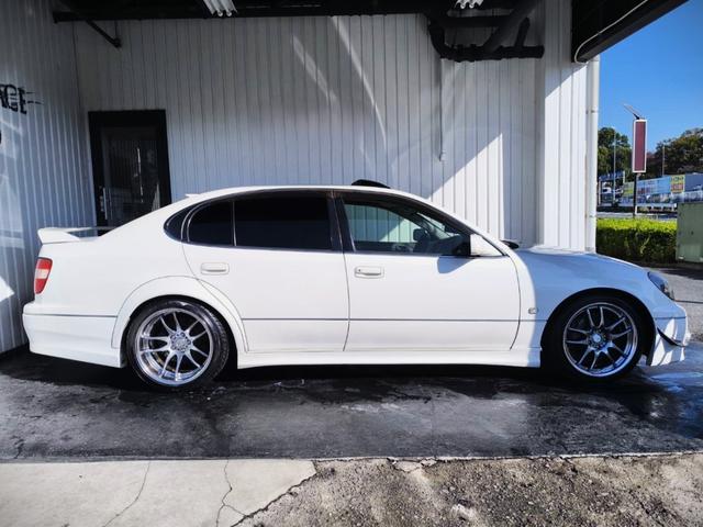 アリスト Ｖ３００　ＧＲｅｄｄｙ　ＴＤ０６－２５Ｇ　タービン　ＴＯＭ’Ｓ　マフラー　ＨＫＳ　Ｆ－ＣＯＮ　ＶＰＲＯ　Ｖｅｒ．３．４　Ｒｅｖｏｌｕｔｉｏｎ　フルエアロ　ＷＯＲＫ　ＥＭＯＴＩＯＮ　ＣＲ　２Ｐ　１８インチ（4枚目）