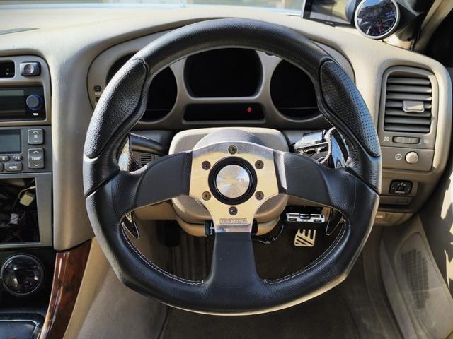 アリスト Ｖ３００　ＧＲｅｄｄｙ　ＴＤ０６－２５Ｇ　タービン　ＴＯＭ’Ｓ　マフラー　ＨＫＳ　Ｆ－ＣＯＮ　ＶＰＲＯ　Ｖｅｒ．３．４　Ｒｅｖｏｌｕｔｉｏｎ　フルエアロ　ＷＯＲＫ　ＥＭＯＴＩＯＮ　ＣＲ　２Ｐ　１８インチ（34枚目）