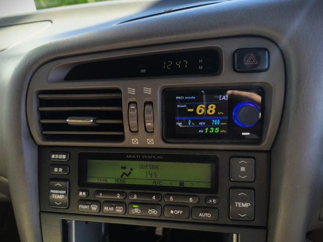 アリスト Ｖ３００　ＧＲｅｄｄｙ　ＴＤ０６－２５Ｇ　タービン　ＴＯＭ’Ｓ　マフラー　ＨＫＳ　Ｆ－ＣＯＮ　ＶＰＲＯ　Ｖｅｒ．３．４　Ｒｅｖｏｌｕｔｉｏｎ　フルエアロ　ＷＯＲＫ　ＥＭＯＴＩＯＮ　ＣＲ　２Ｐ　１８インチ（49枚目）