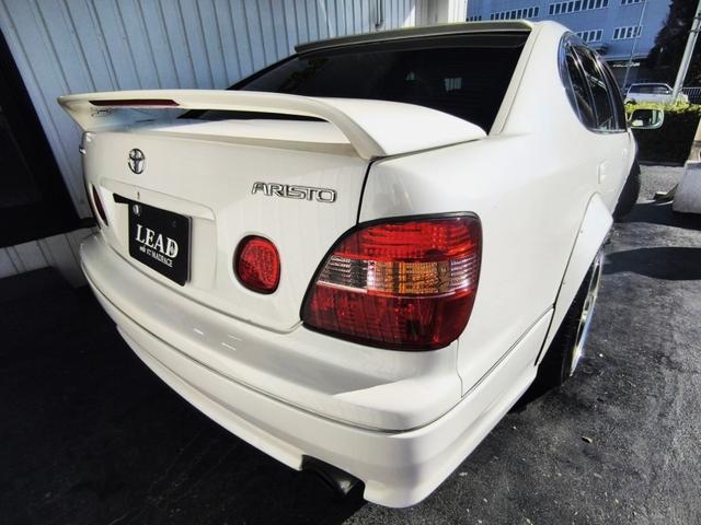 アリスト Ｖ３００　ＧＲｅｄｄｙ　ＴＤ０６－２５Ｇ　タービン　ＴＯＭ’Ｓ　マフラー　ＨＫＳ　Ｆ－ＣＯＮ　ＶＰＲＯ　Ｖｅｒ．３．４　Ｒｅｖｏｌｕｔｉｏｎ　フルエアロ　ＷＯＲＫ　ＥＭＯＴＩＯＮ　ＣＲ　２Ｐ　１８インチ（70枚目）