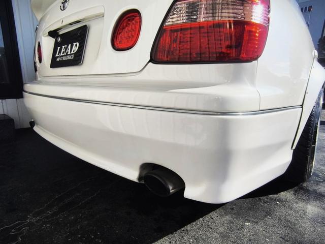 アリスト Ｖ３００　ＧＲｅｄｄｙ　ＴＤ０６－２５Ｇ　タービン　ＴＯＭ’Ｓ　マフラー　ＨＫＳ　Ｆ－ＣＯＮ　ＶＰＲＯ　Ｖｅｒ．３．４　Ｒｅｖｏｌｕｔｉｏｎ　フルエアロ　ＷＯＲＫ　ＥＭＯＴＩＯＮ　ＣＲ　２Ｐ　１８インチ（72枚目）