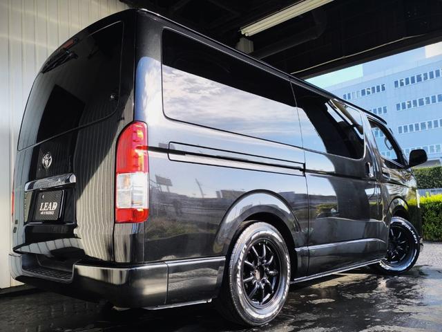 レジアスエースバン ロングDX GLパッケージ バンからワゴンに変更(12乗り公認済み)/PIVOT スロコン/社外 フロントリップ/ALPINEフリップダウンモニター・ナビ/デジタルインナーミラー/シートカバー/社外 16インチホイール(3枚目)