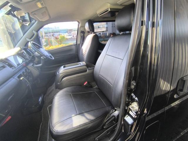 レジアスエースバン ロングDX GLパッケージ バンからワゴンに変更(12乗り公認済み)/PIVOT スロコン/社外 フロントリップ/ALPINEフリップダウンモニター・ナビ/デジタルインナーミラー/シートカバー/社外 16インチホイール(8枚目)