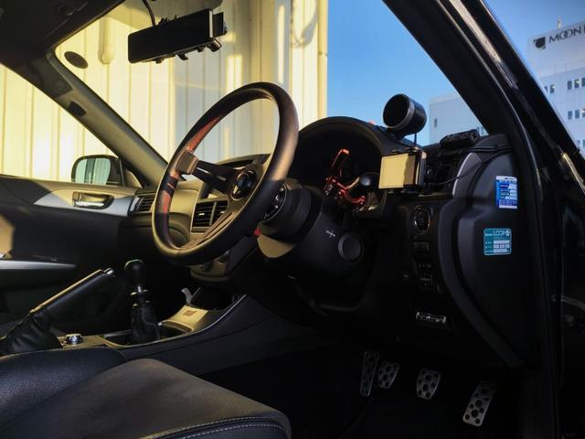 インプレッサ WRX STi ZERO SPORTインテークパイプ/STi純正オプションマフラー・フロントリップ/HKS車高調/Defiブースト計/NARDIステアリング/G.speed G-01 18インチホイール(7枚目)