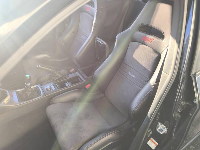 インプレッサ WRX STi ZERO SPORTインテークパイプ/STi純正オプションマフラー・フロントリップ/HKS車高調/Defiブースト計/NARDIステアリング/G.speed G-01 18インチホイール(9枚目)