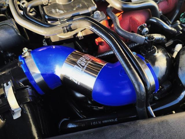 インプレッサ WRX STi ZERO SPORTインテークパイプ/STi純正オプションマフラー・フロントリップ/HKS車高調/Defiブースト計/NARDIステアリング/G.speed G-01 18インチホイール(17枚目)