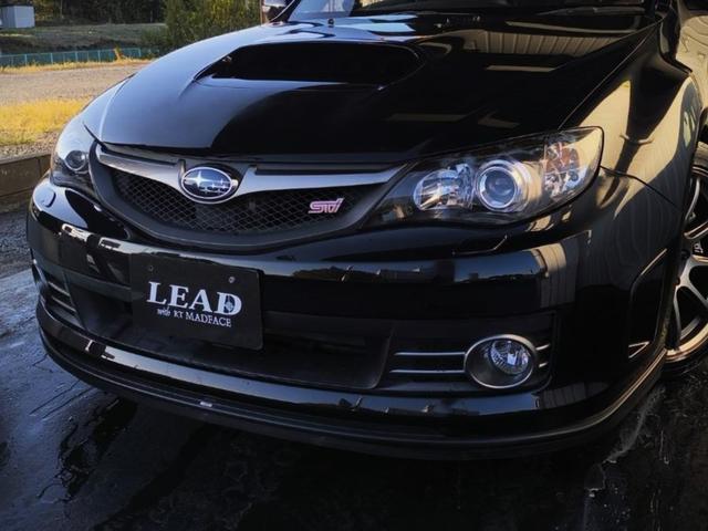 インプレッサ WRX STi ZERO SPORTインテークパイプ/STi純正オプションマフラー・フロントリップ/HKS車高調/Defiブースト計/NARDIステアリング/G.speed G-01 18インチホイール(43枚目)