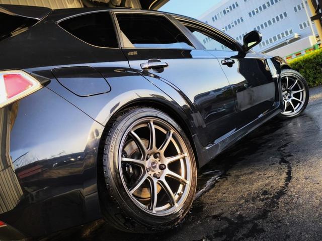 インプレッサ WRX STi ZERO SPORTインテークパイプ/STi純正オプションマフラー・フロントリップ/HKS車高調/Defiブースト計/NARDIステアリング/G.speed G-01 18インチホイール(51枚目)