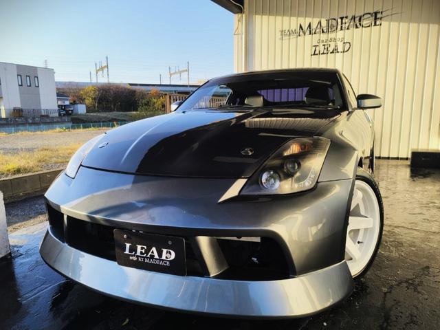 フェアレディZ バージョンST HPIエアクリーナー/TOMEIチタンマフラー/社外イグニッションコイル/TEIN車高調/STAGEA純正フロントアッパーアーム/originフルエアロ/central20ボンネット(2枚目)