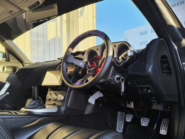 フェアレディZ バージョンST HPIエアクリーナー/TOMEIチタンマフラー/社外イグニッションコイル/TEIN車高調/STAGEA純正フロントアッパーアーム/originフルエアロ/central20ボンネット(7枚目)