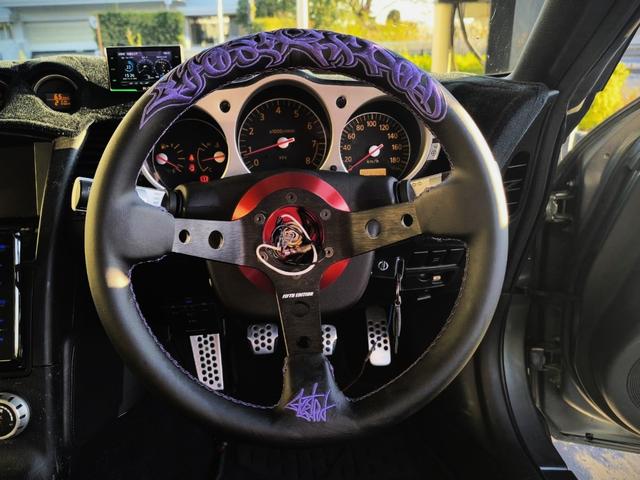 フェアレディZ バージョンST HPIエアクリーナー/TOMEIチタンマフラー/社外イグニッションコイル/TEIN車高調/STAGEA純正フロントアッパーアーム/originフルエアロ/central20ボンネット(22枚目)