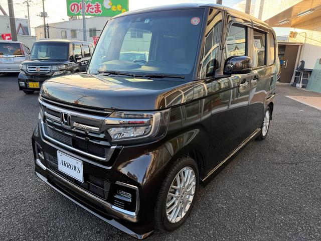 Ｎ－ＢＯＸカスタム Ｌターボ　／ホンダセンシング／純正ナビ・ＴＶ／両側電動スライドドア／ハーフレザーシート／バックカメラ／純正１５インチＡＷ／ＥＴＣ／（7枚目）