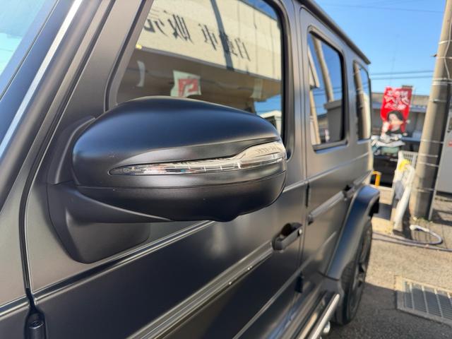 Ｇクラス Ｇ６３　／Ｇ　ｍａｎｕｆａｋｔｕｒプログラム＋／マグノナイトブラック／純正２１インチＡＷ／ベンガルレッド×ブラックナッパレザー／（58枚目）