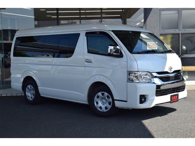 ハイエースワゴン ＧＬ　Ｌ字ベッドキット　車中泊　フローティングナビ　ＥＴＣ　１２．８型後席モニター　全周囲カメラ　クリアランスソナー　衝突軽減ブレーキ　ステアリングスイッチ　デジタルインナーミラー　ＬＥＤヘッドライト（5枚目）