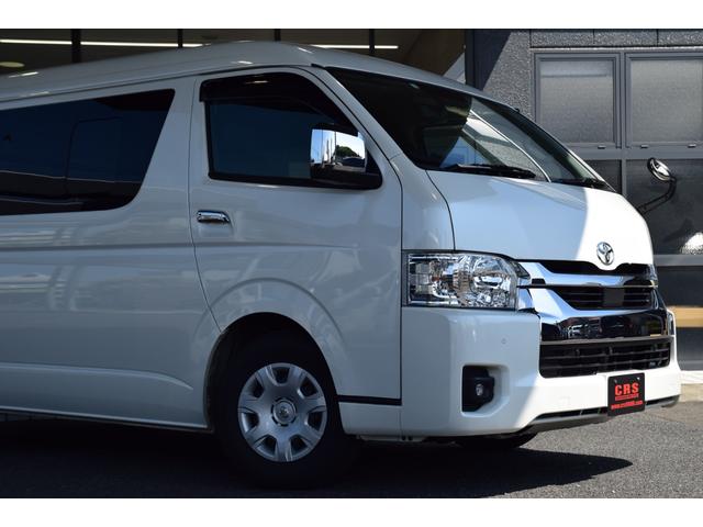 ハイエースワゴン ＧＬ　Ｌ字ベッドキット　車中泊　フローティングナビ　ＥＴＣ　１２．８型後席モニター　全周囲カメラ　クリアランスソナー　衝突軽減ブレーキ　ステアリングスイッチ　デジタルインナーミラー　ＬＥＤヘッドライト（8枚目）
