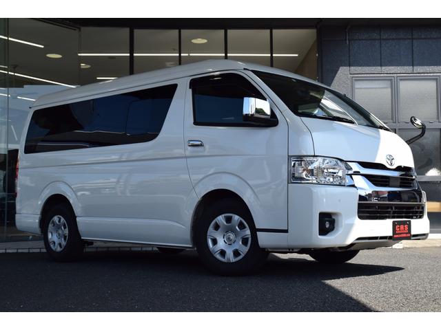 ハイエースワゴン ＧＬ　Ｌ字ベッドキット　車中泊　フローティングナビ　ＥＴＣ　１２．８型後席モニター　全周囲カメラ　クリアランスソナー　衝突軽減ブレーキ　ステアリングスイッチ　デジタルインナーミラー　ＬＥＤヘッドライト（11枚目）