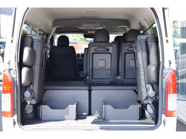 ハイエースワゴン ＧＬ　Ｌ字ベッドキット　車中泊　フローティングナビ　ＥＴＣ　１２．８型後席モニター　全周囲カメラ　クリアランスソナー　衝突軽減ブレーキ　ステアリングスイッチ　デジタルインナーミラー　ＬＥＤヘッドライト（20枚目）