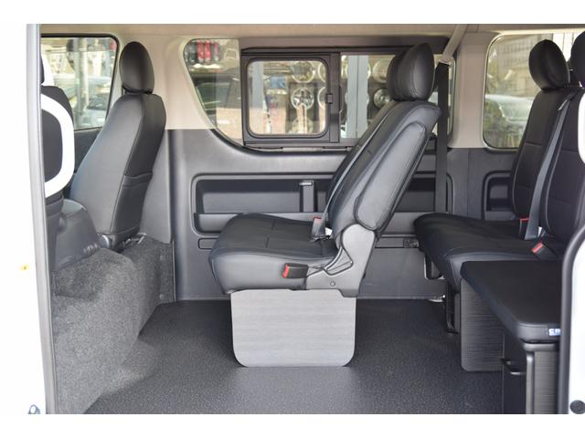 ハイエースワゴン ＧＬ　Ｌ字ベッドキット　車中泊　フローティングナビ　ＥＴＣ　１２．８型後席モニター　全周囲カメラ　クリアランスソナー　衝突軽減ブレーキ　ステアリングスイッチ　デジタルインナーミラー　ＬＥＤヘッドライト（26枚目）