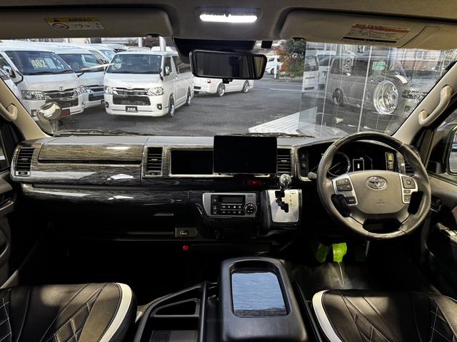 ハイエースワゴン ＧＬ　４ＷＤ　ＥＴＣ　全周囲カメラ　クリアランスソナー　レーンアシスト　衝突被害軽減システム　電動スライドドア　オートマチックハイビーム　スマートキー　電動格納ミラー　後席モニター　ＡＴ　１００Ｖ電源（31枚目）