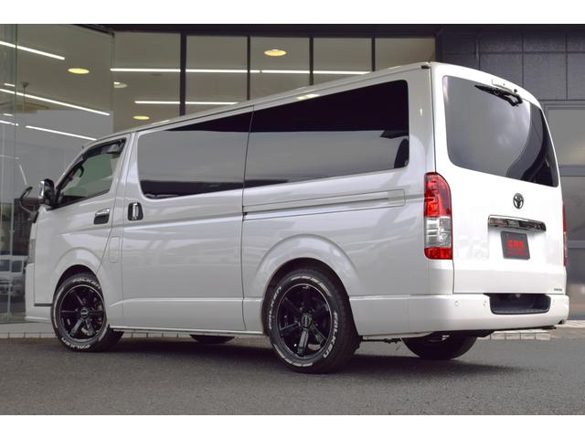 ハイエースバン スーパーＧＬ　ダークプライムＩＩ　ＥＴＣ　クリアランスソナー　レーンアシスト　衝突被害軽減システム　両側電動スライドドア　オートマチックハイビーム　スマートキー　電動格納ミラー　後席モニター　ＡＴ　アルミホイール　１００Ｖ電源　ＥＳＣ（15枚目）