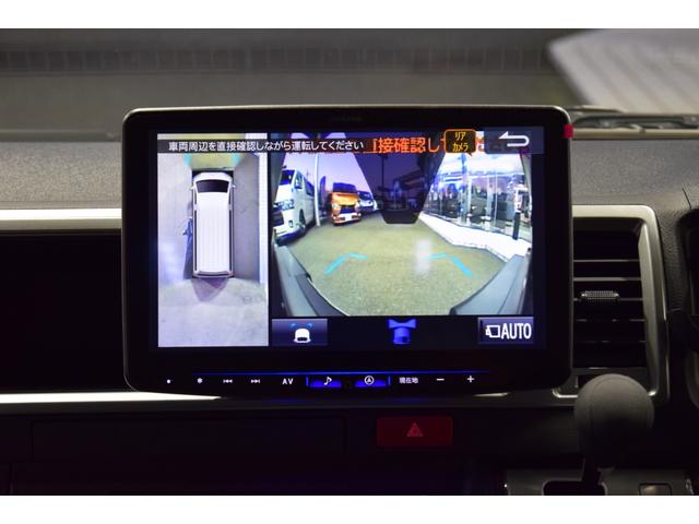 ハイエースワゴン GL 千葉BLACKSTYLE フロントバンパーガード ESSEX16インチアルミ 25mmオーバーフェンダー フローティングナビ 12.8型後席モニター 天井スピーカー デジタルインナーミラー(33枚目)