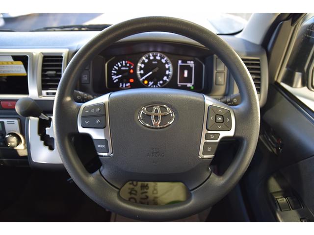 ハイエースワゴン GL 千葉BLACKSTYLE フロントバンパーガード ESSEX16インチアルミ 25mmオーバーフェンダー フローティングナビ 12.8型後席モニター 天井スピーカー デジタルインナーミラー(35枚目)