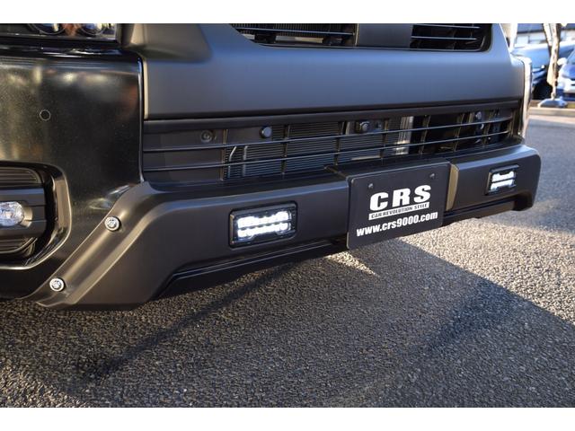 ハイエースワゴン GL 千葉BLACKSTYLE フロントバンパーガード ESSEX16インチアルミ 25mmオーバーフェンダー フローティングナビ 12.8型後席モニター 天井スピーカー デジタルインナーミラー(54枚目)