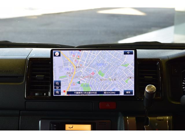 ハイエースバン スーパーGL ダークプライムII ローダウン ベッドキット 車中泊 フロントスポイラー ESSEX17インチアルミ フローティングナビ 10.1型後席モニター LEDヘッドライト LEDテールランプ バックカメラ付き防眩ミラー(35枚目)